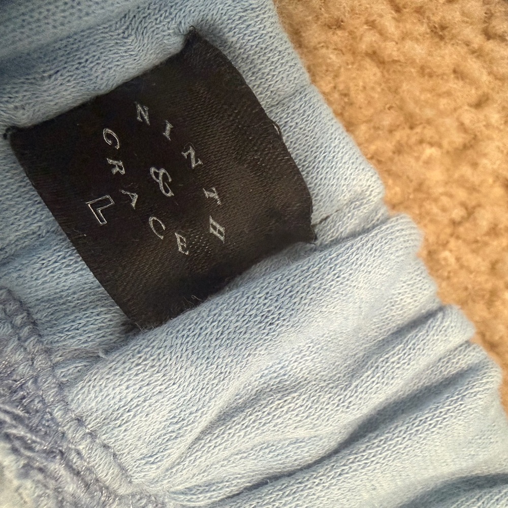 Light Blue Cargo Jumpsuit - Women - Picture 4 of 8